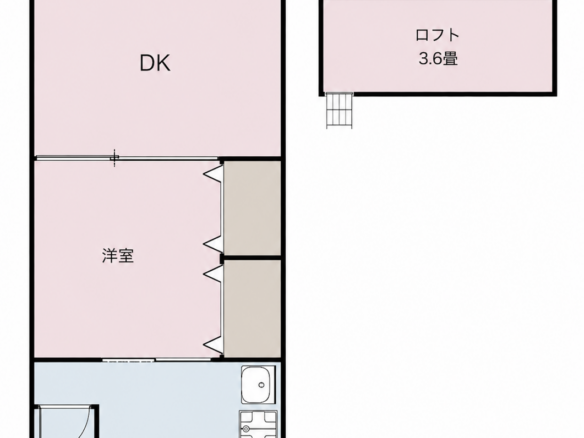 Apartment in Amagasaki - pets allowed 1DK