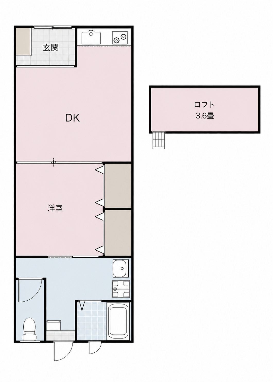 Apartment in Amagasaki - pets allowed 1DK