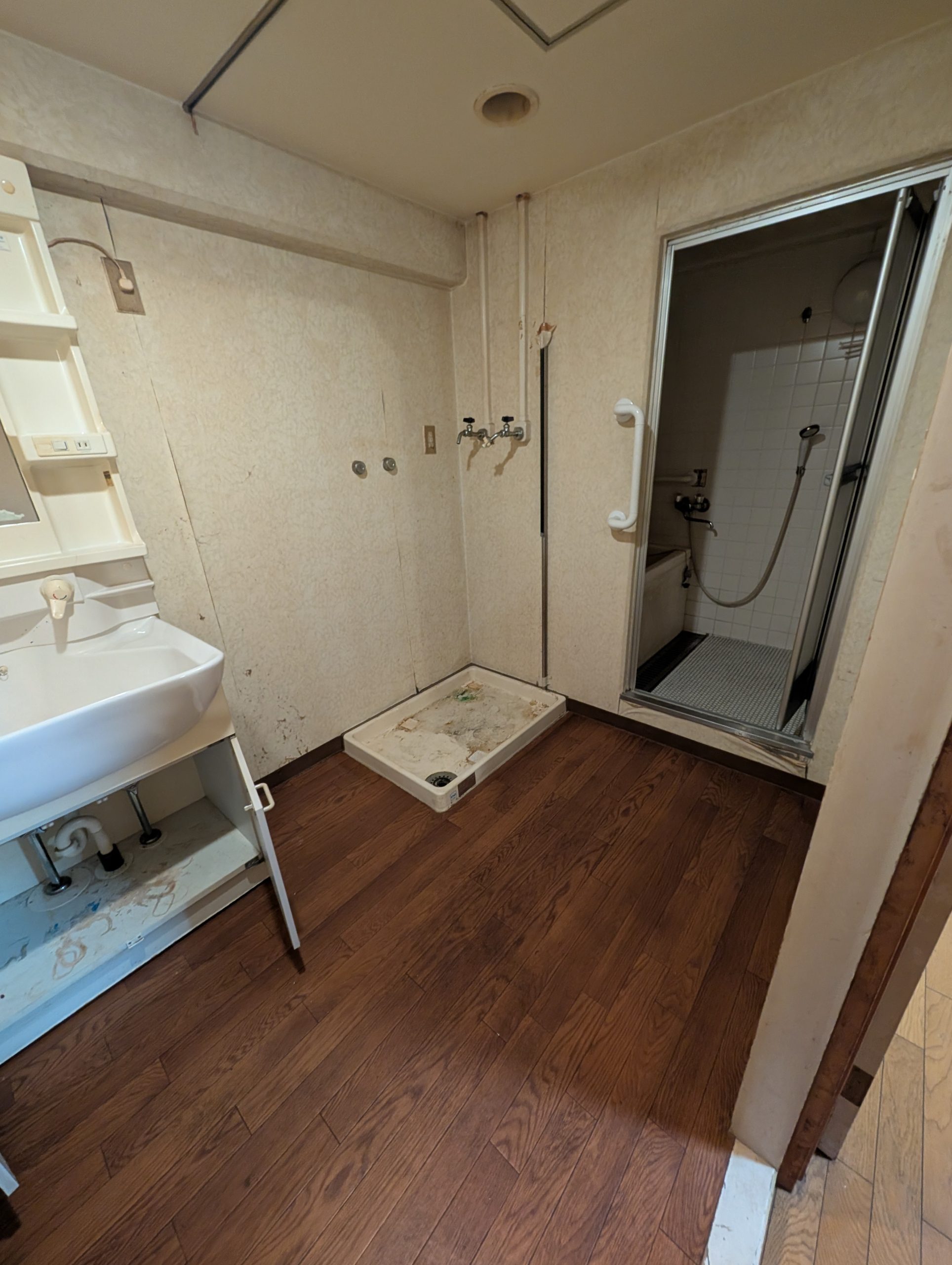 Apartment for sale in Port Island Kobe - Amazing Realty - Washing Machine Space